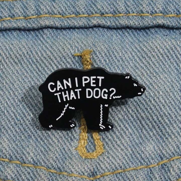 NEW‼️Pin - Can I Pet That Dog? - Picture 3 of 5